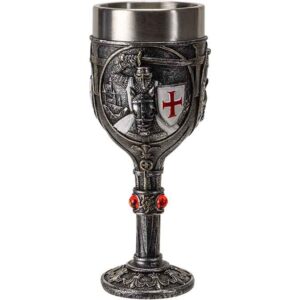 Medieval Templar Cavalry Goblet