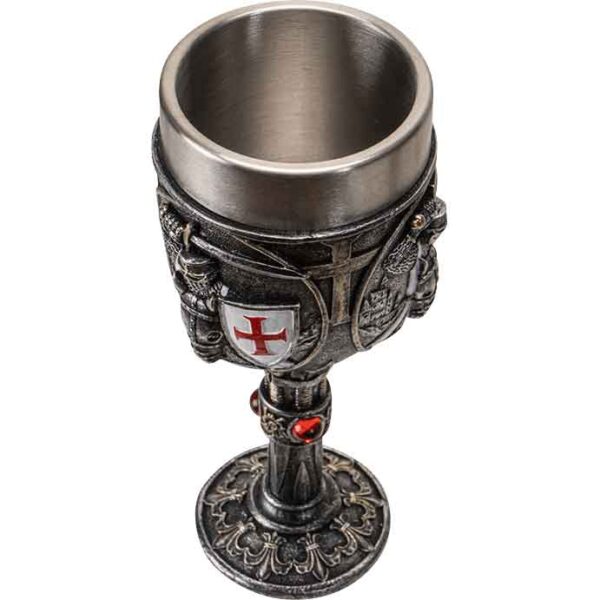 Medieval Templar Cavalry Goblet