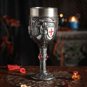 Medieval Templar Cavalry Goblet