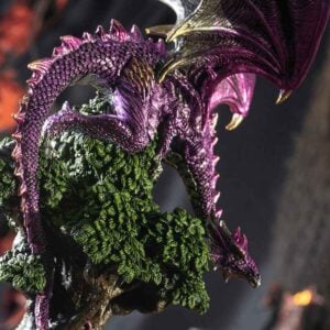 Perched Forest Dragon Statue