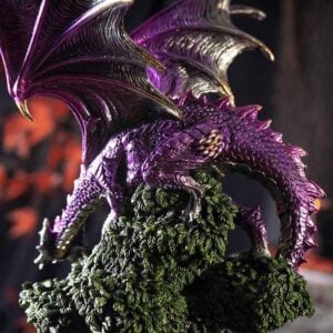 Perched Forest Dragon Statue