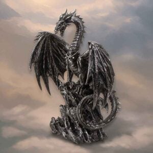 Quicksilver Dragon Statue