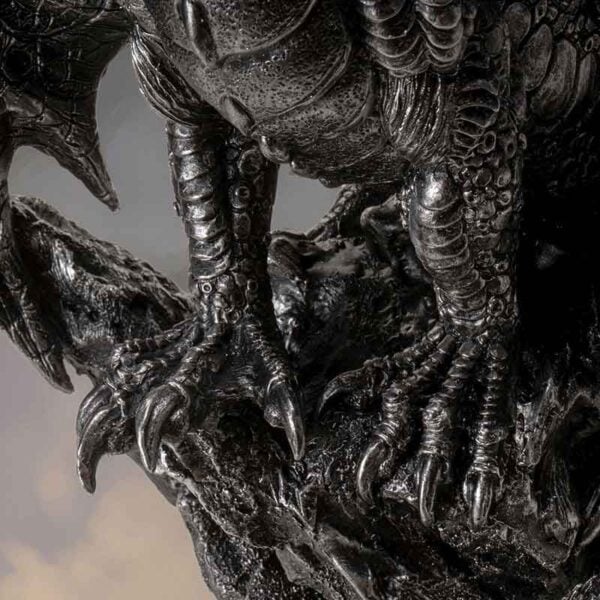 Quicksilver Dragon Statue