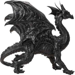 Black Dragon Statue