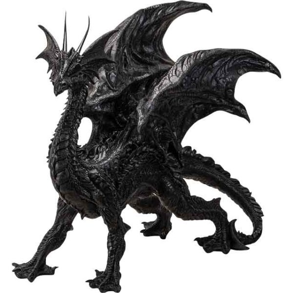 Black Dragon Statue