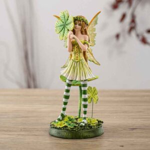 Lucky Clover Fairy Statue