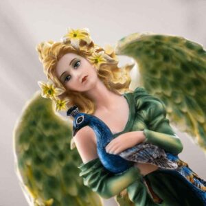 Peacock Fairy Statue