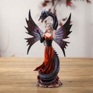 Dragonback Fairy Statue