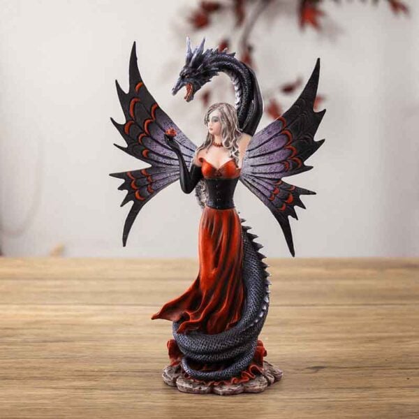 Dragonback Fairy Statue