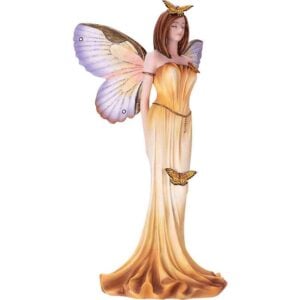 Serene Butterfly Fairy Statue