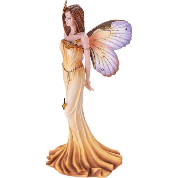 Serene Butterfly Fairy Statue