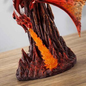 Wrathful Fire Dragon Statue