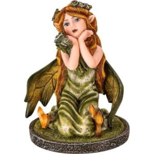 Small Rose Crown Fairy Statue