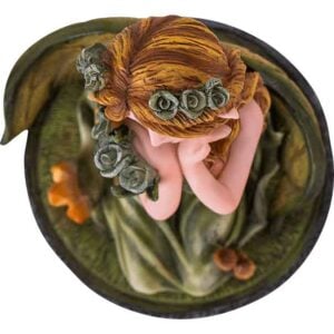 Small Rose Crown Fairy Statue