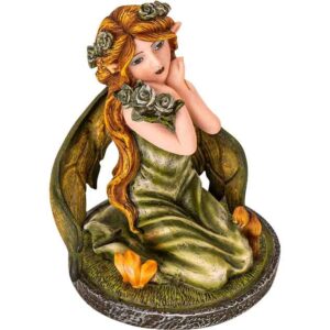 Small Rose Crown Fairy Statue