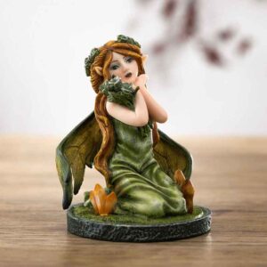 Small Rose Crown Fairy Statue