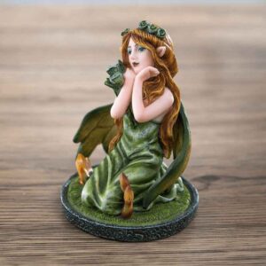 Small Rose Crown Fairy Statue