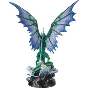 Seafoam Dragon Statue