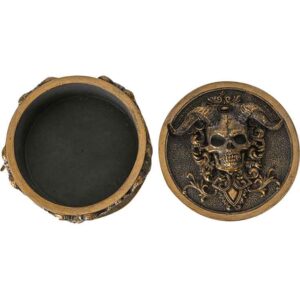 Horned Skull Trinket Box
