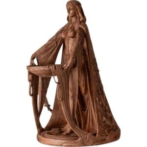 Red Danu Statue