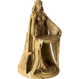 Yellow Danu Statue