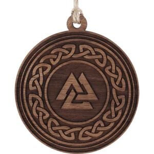 Viking Valknut Christmas Ornament