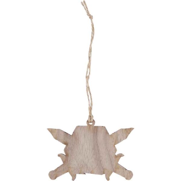 D20 Fighter Class Christmas Ornament
