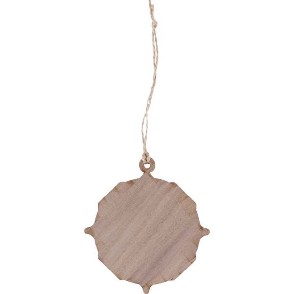 Viking Rune Circle Christmas Ornament