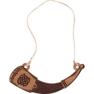 Viking Drinking Horn Christmas Ornament