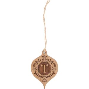 Royal Letter Medieval Christmas Ornament