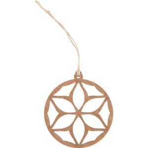 Elegant Flower Christmas Ornament