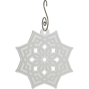 Acrylic Celtic Knot Snowflake - Set of 2