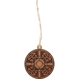 Celtic Knot Shield Christmas Ornament