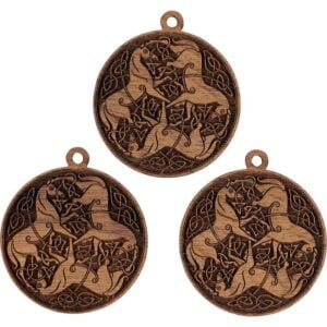Celtic Horses Mini Christmas Ornament - Set of 3