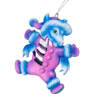 Snow Suit Dragon Ornament