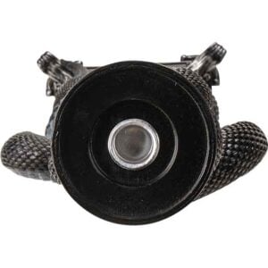 Triple Moon Serpent Candleholder
