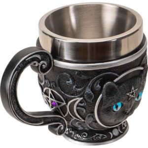 Wiccan Cat Tea Cup