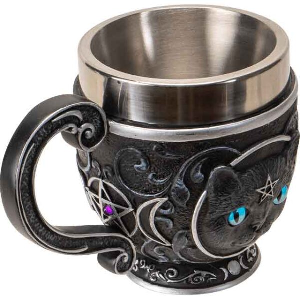 Wiccan Cat Tea Cup