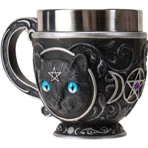 Wiccan Cat Tea Cup