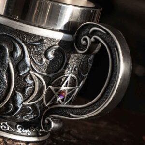 Wiccan Cat Tea Cup
