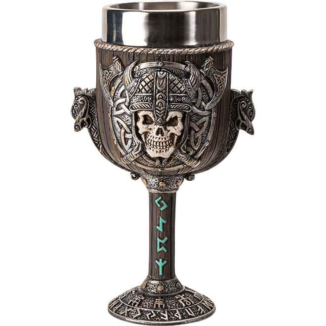Viking Skull Goblet