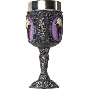 Raven Skull Goblet