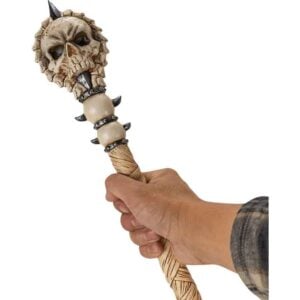 Necromancer Skull Staff