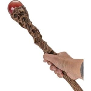 Skull Tree Trunk Staff
