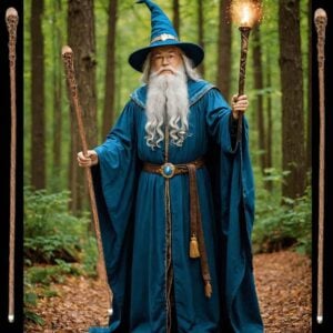 Skull Tree Trunk Staff