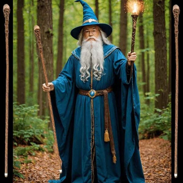 Skull Tree Trunk Staff