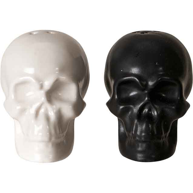 Salt And Pepper Skull Shakers
