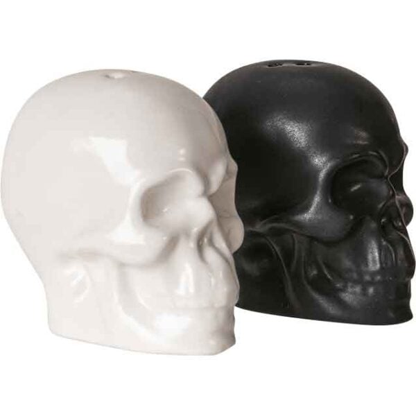 Salt And Pepper Skull Shakers