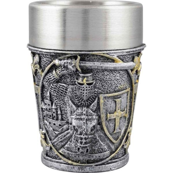 Medieval Knight Cavalry Shot Glass