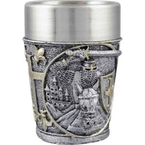 Medieval Knight Cavalry Shot Glass